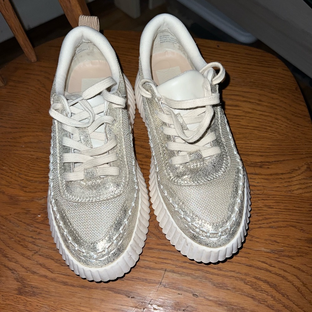 Dolce vita wedge sneakers size 7